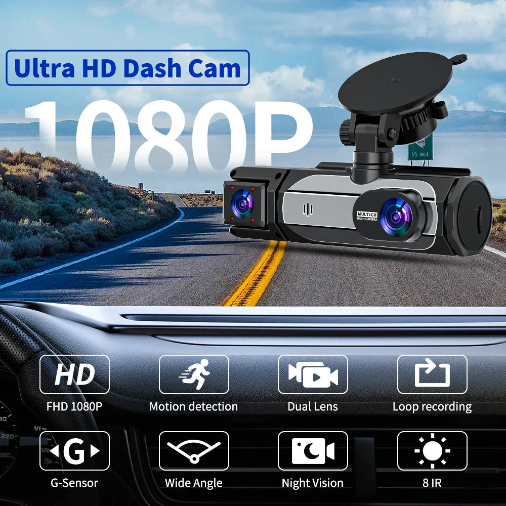 Smart Dash Cam with Wi-Fi