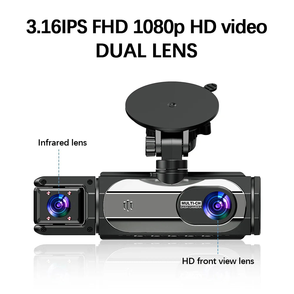 Smart Dash Cam with Wi-Fi